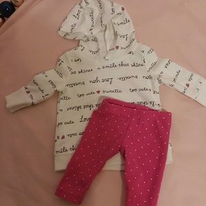 Love hoodie & tights